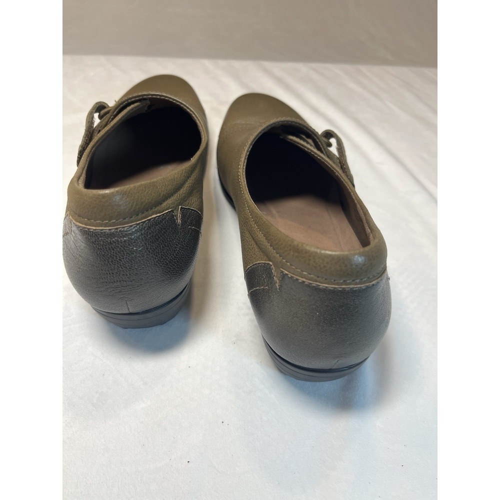 Dansko Franny Loafer Women's 7.5‎ 38EU Taupe/brown Nappa Leather Work Casual - Picture 6 of 6